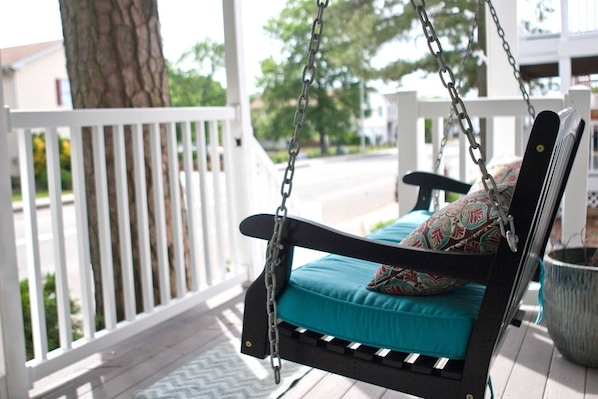 Front Porch with Swing