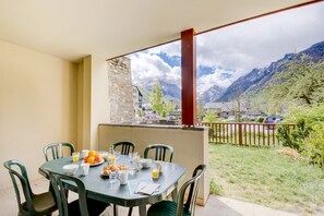 Open the door and step out onto your private balcony or terrace! Views will vary.
