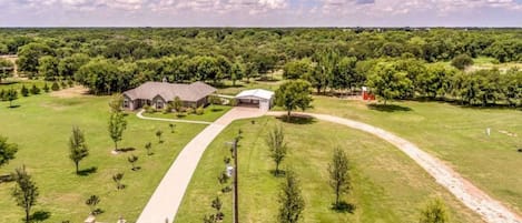 Aerial View of Property