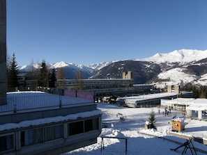 Blick von der Unterkunft
