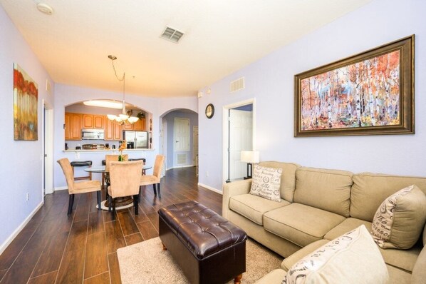 Living Room and Dining Table