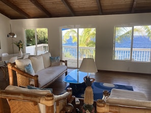 Livingroom with ocean views
