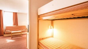 Drift to sleep in the bunk bed after a wonderful day outside.