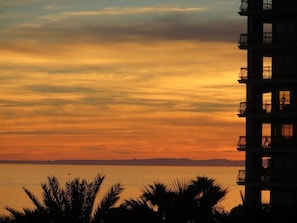 View of the inner Baja Strip across the Gulf of Cortez