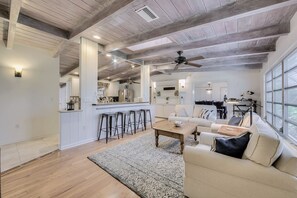 The Great room, Galley,  Breakfast Bar, and Dining area