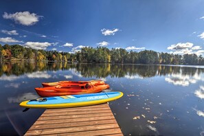 Private Dock | Kayaks Provided