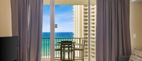 Gulf View Furnished Balcony