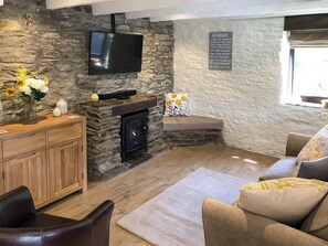 Living area | Cider Press Cottage, Fowey