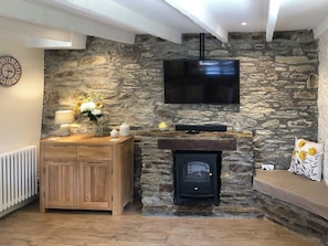 Living area | Cider Press Cottage, Fowey