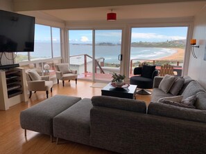 Beautiful views across Bombo Beach.