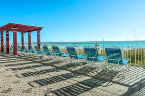 Lounging by the Beach