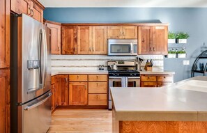 Kitchen fully equipped