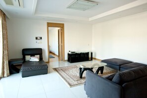 Living Room looking into Master Bedroom Ensuite