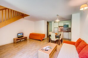 Relax and rejuvenate in the cozy living room.