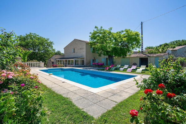 Swimming pool view