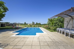 Swimming pool view