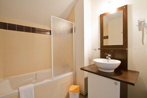 Get ready for your day in the bathroom.