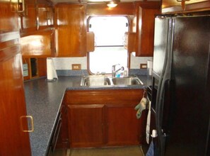 galley kitchen