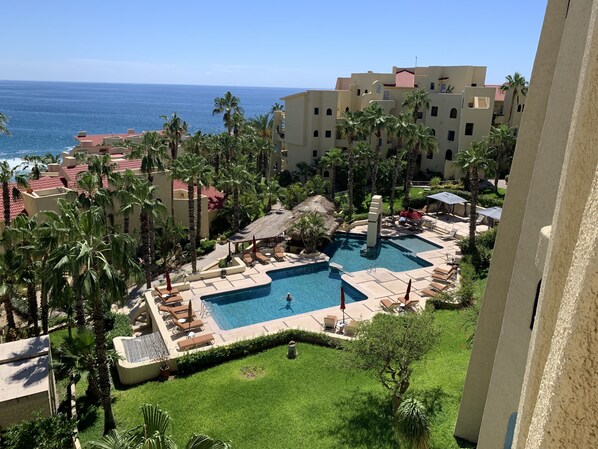 View from deck