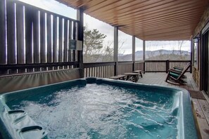 Bain à remous extérieur