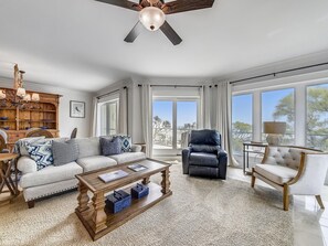 Ocean Front Views from Living Room at 2518 Windsor II