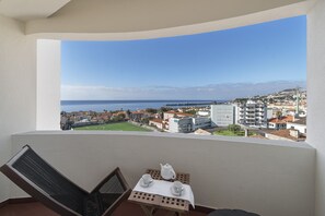 Vue du balcon.
