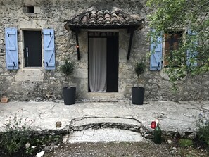 L'entrée de la maison
