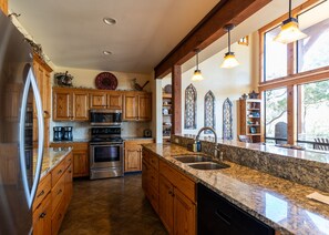 View of kitchen