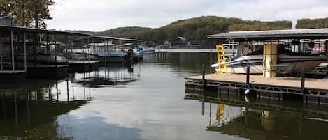 View from dock