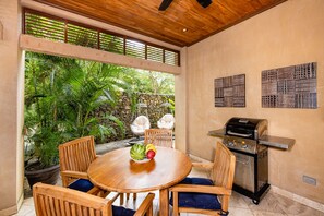 Grill & chill on your private terrace!