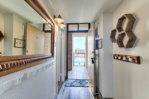 Welcome to our home away from home—by the beach! Walk right down to the pool!