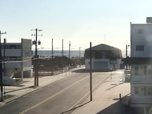 Front Deck View of the Ocean and Beach
