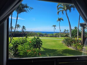 Spectacular view from the king bed.