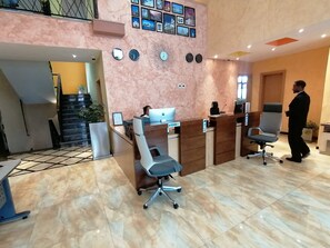 Sala de estar en el lobby