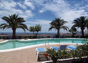 Atalaya communal pool is usually peaceful and relaxing