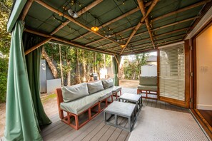 Indoors, House, Porch, Lamp, Chair