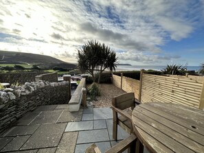 Private Seating Area looking over the beach