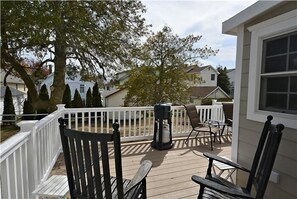 Rocking Chairs on Deck off Master Bedroom