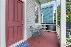 Outdoor sitting area