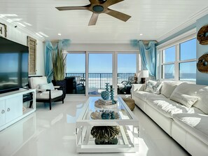 Southeast corner living room. 