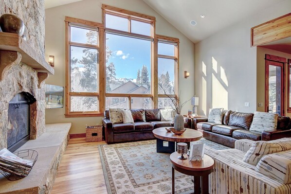 Living Area - Riverwood Retreat - Breckenridge Vacation Rental