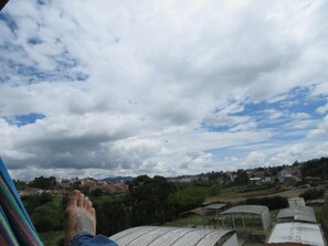 Vista desde la propiedad