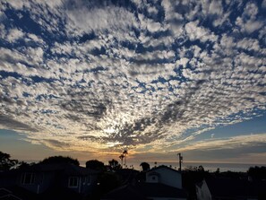 Wow! another day at the beach.
2020 Sunset Photo from property
(not from suite)