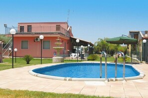 Schwimmbad des Ferienhauses