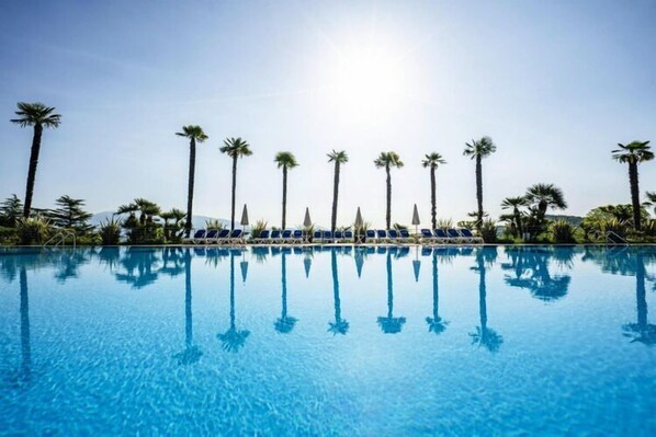 Schwimmbad des Ferienhauses