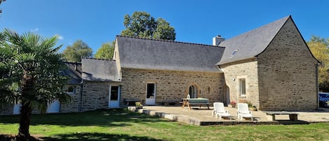 Aussicht vom Ferienhaus [Sommer]