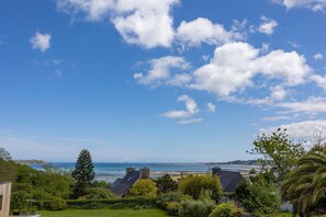 Udsigt fra feriebolig (sommer)	