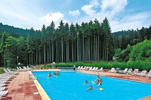 Schwimmbad des Ferienhauses