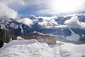 Aussicht vom Ferienhaus [Winter]