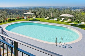 Piscine maison de vacances